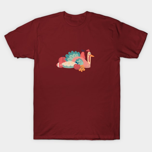 Happy Thanksgiving T-Shirt by melomania